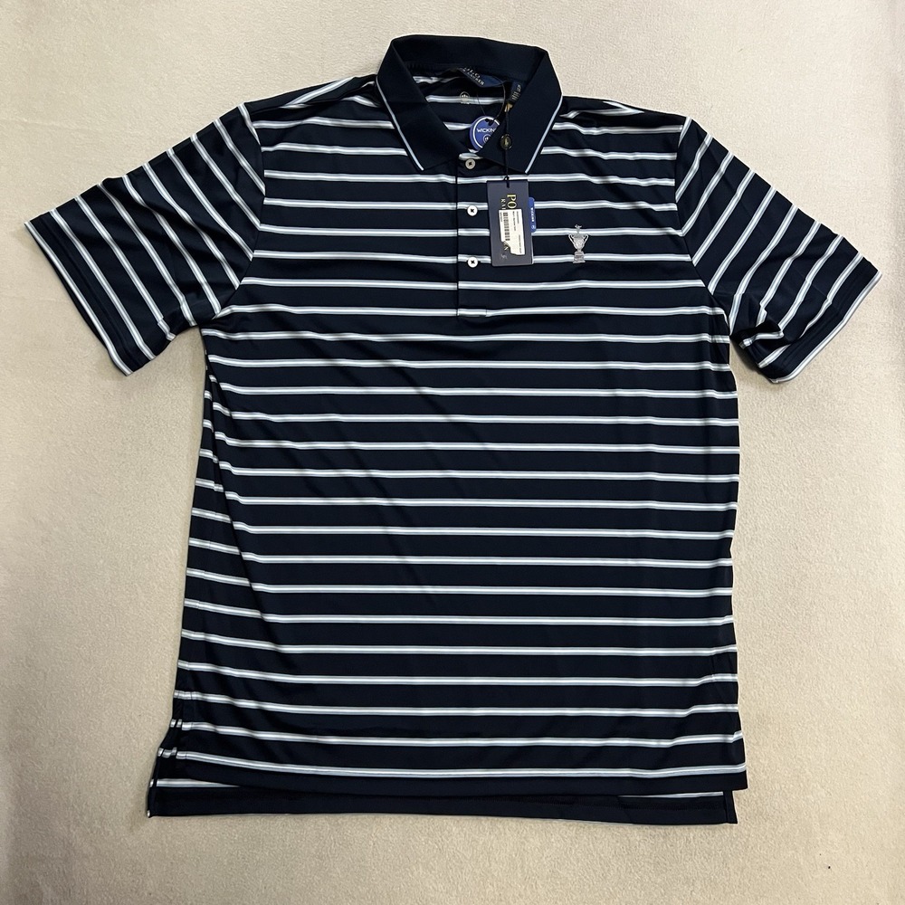 Ralph Lauren Golf Polo Shirt Men's Size 2XL Blue 121st US Open Torrey Pines